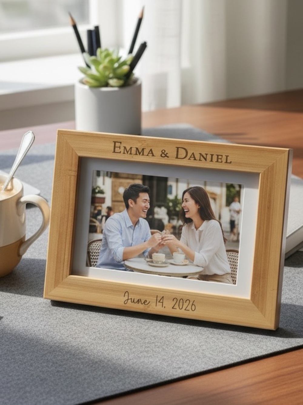 Custom Wooden Photo Frame 5” x 7”